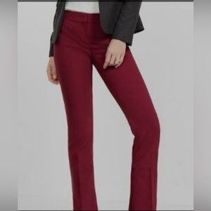 Express Columnist Boot Cut Wine 12 Regular